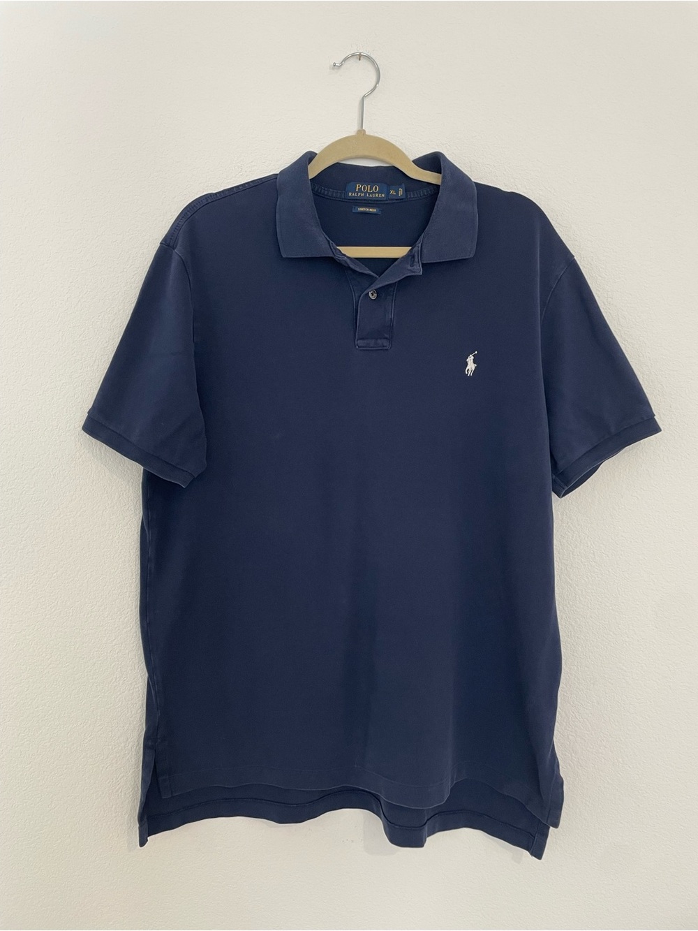 Polo by Ralph Lauren Men's Navy Classic Cotton Polo Shirt
